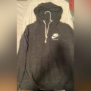 Heathered gray Nike sweater